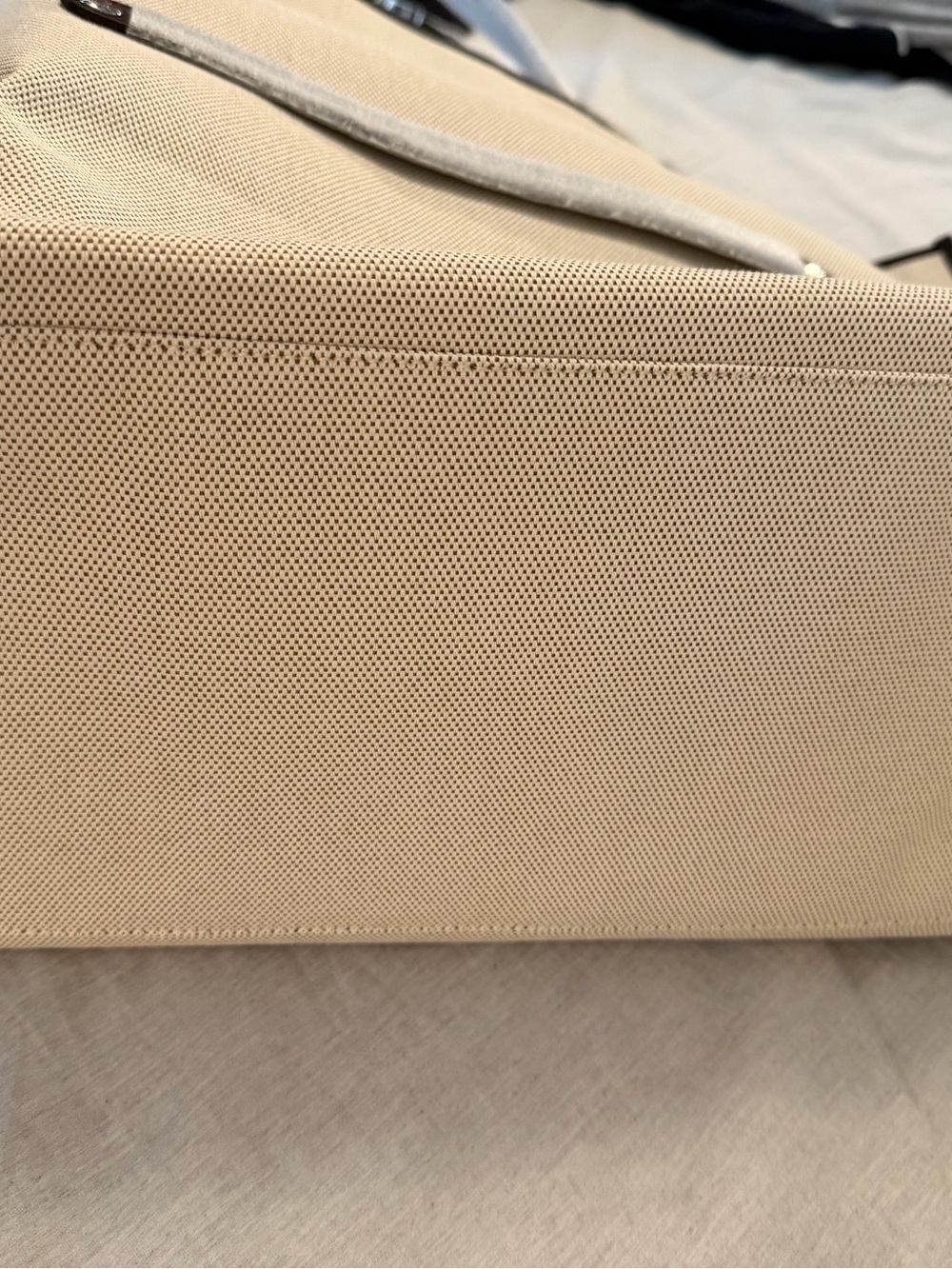 BEIS Canvas and Leather Trim Tote in Espresso - Picture 8 of 8